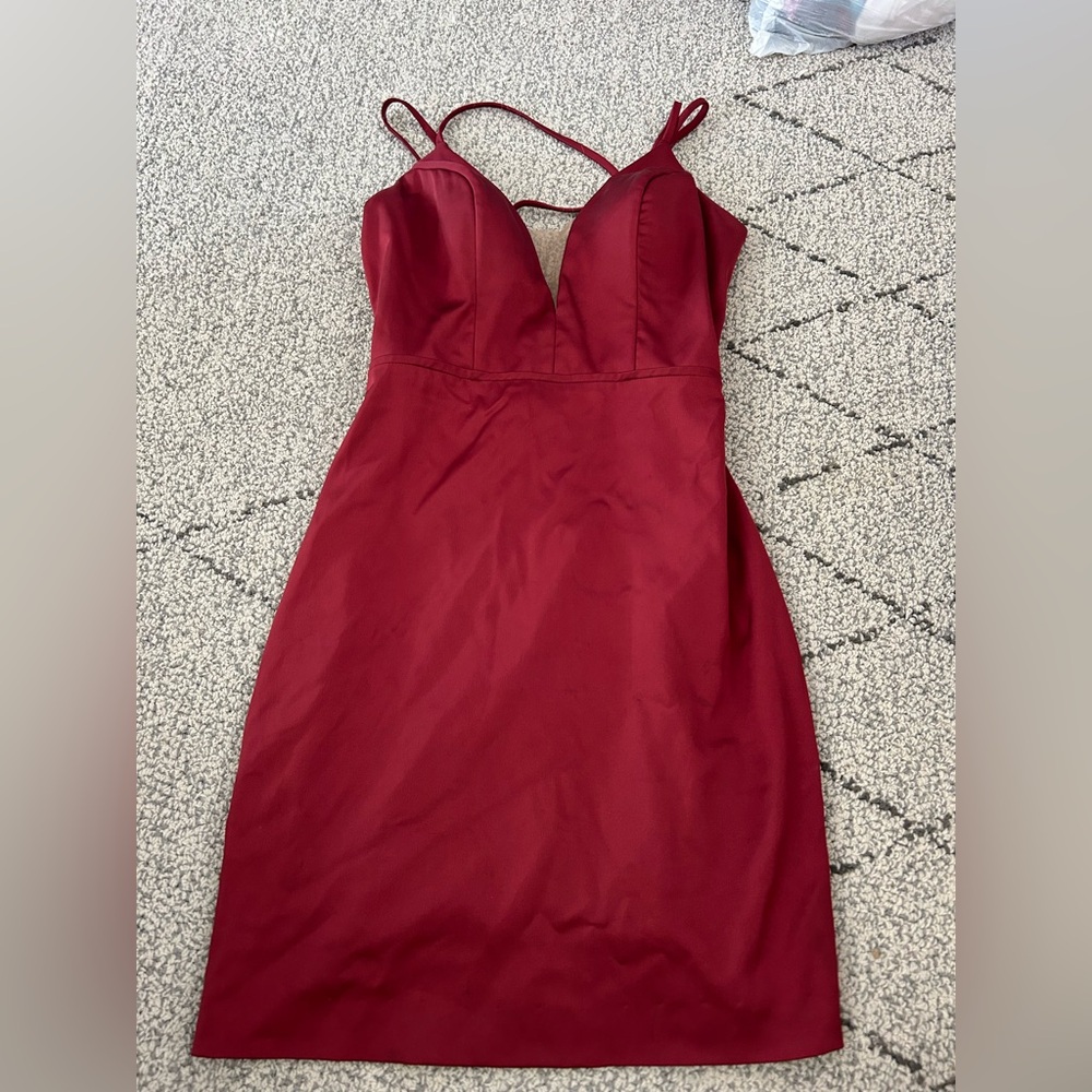 Red fancy dress